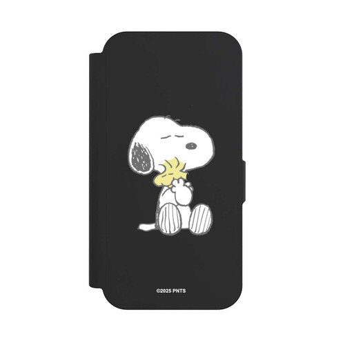 Apple iPhone 15 Pro NIVOflip Snoopy And Woodstock Cuddling transparent