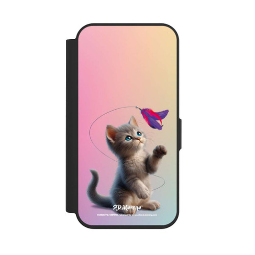 Apple iPhone 15 Pro NIVOflip Playing Cat with Feather