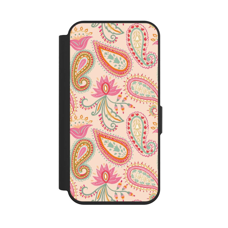 iPhone 15 Pro NIVOflip Colorful Paisley Charm
