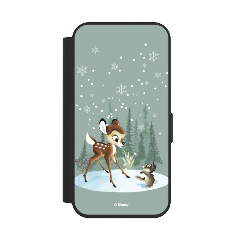 iPhone 15 Pro NIVOflip Bambi und Klopfer Winterwelt
