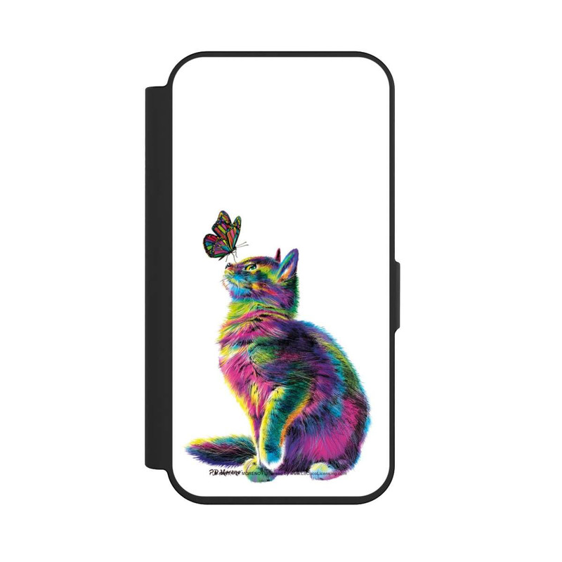 iPhone 15 Pro NIVOflip Katze verspielt
