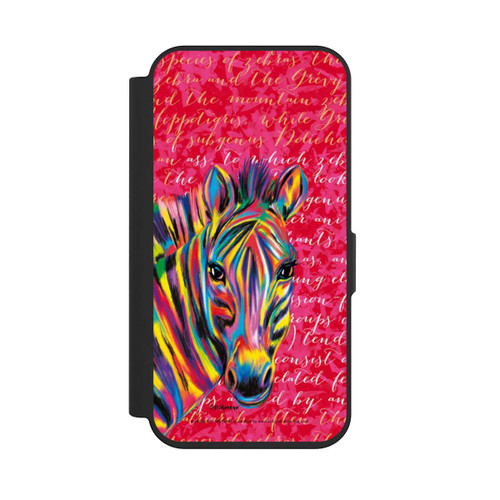 Apple iPhone 15 Pro NIVOflip Zebra bunt