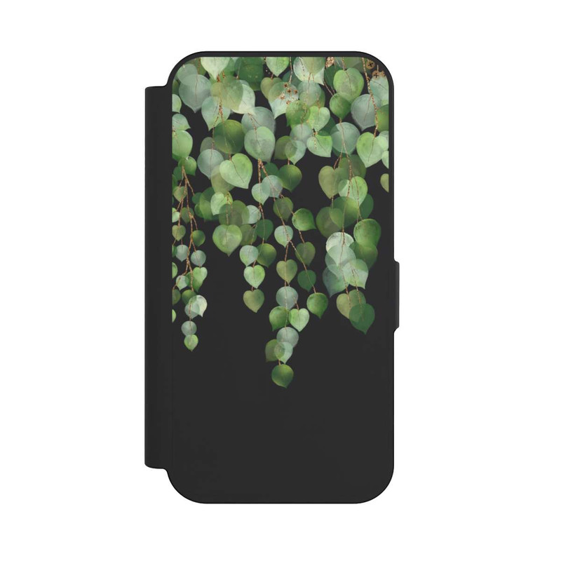 iPhone 15 Pro NIVOflip Eucalyptus Hanging Watercolor Transparent
