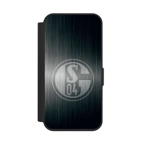 Apple iPhone 15 Pro NIVOflip Schalke 04 Metall Look