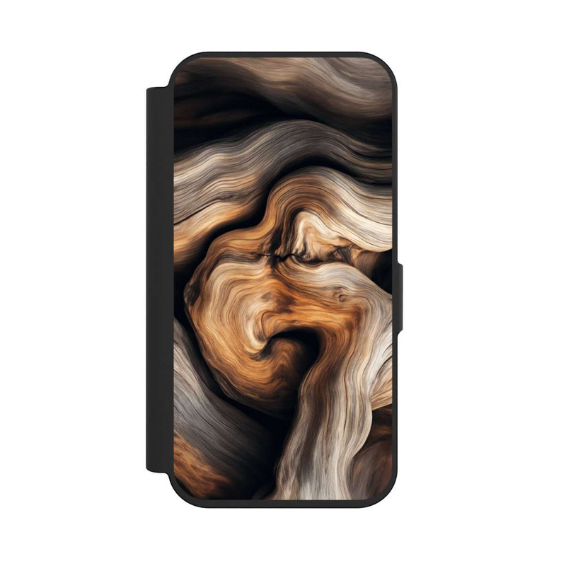 iPhone 15 Pro NIVOflip Rustic Wood
