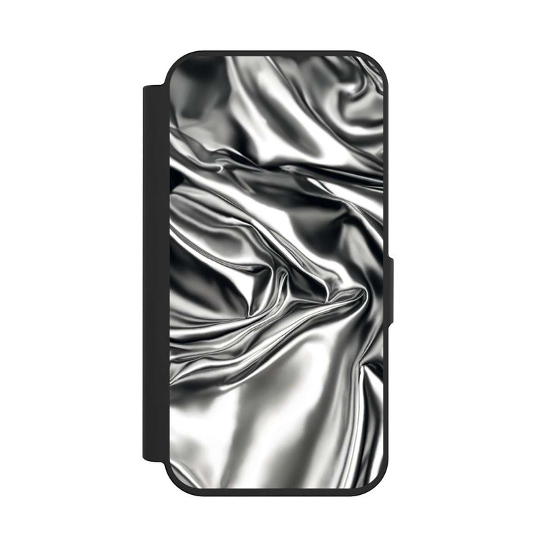 iPhone 15 Pro NIVOflip Shiny Chrome Silver