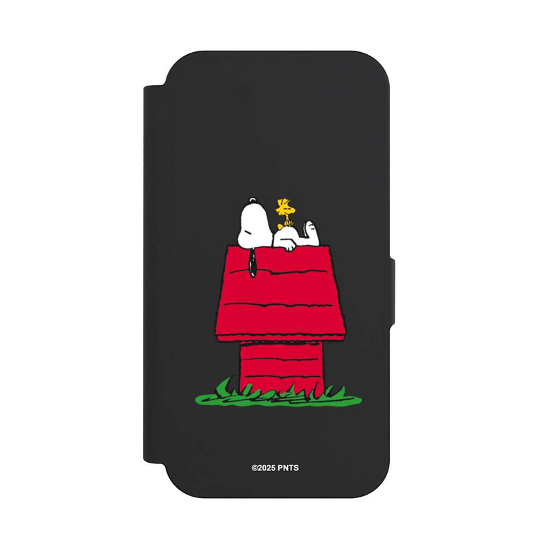 iPhone 15 Pro NIVOflip Snoopy and Woodstock Classic transparent
