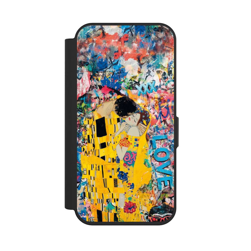 iPhone 15 Pro NIVOflip Graffiti Kiss