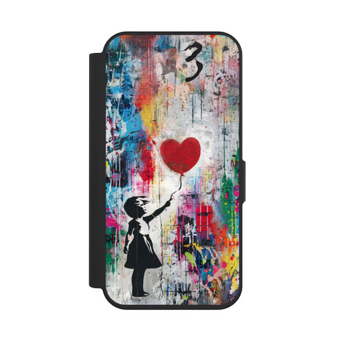 Apple iPhone 15 Pro NIVOflip Balloon Girl Colorful