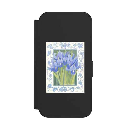 Apple iPhone 15 Pro NIVOflip Blue Iris, by Jennifer Abbott