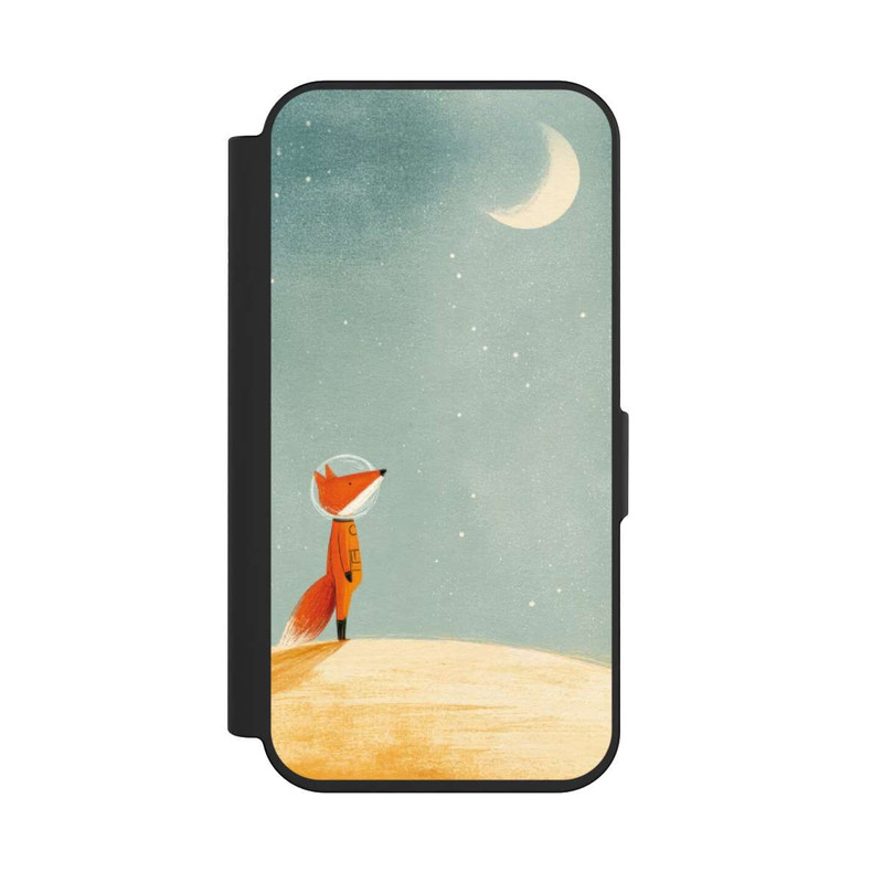 iPhone 15 Pro NIVOflip Fuchs im Mondlicht