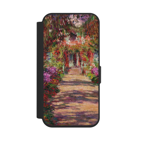 Apple iPhone 15 Pro NIVOflip Eine Allee in Monets Garten in Giverny by Claude Monet