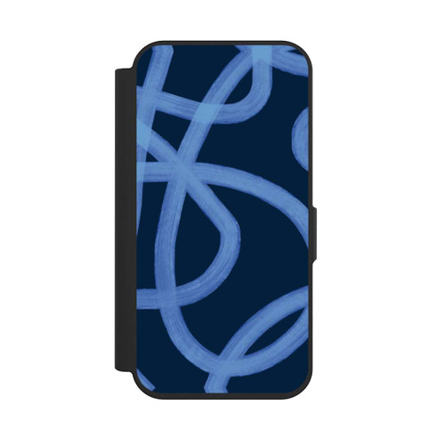 Apple iPhone 15 Pro NIVOflip Laced Up Tones of Blue