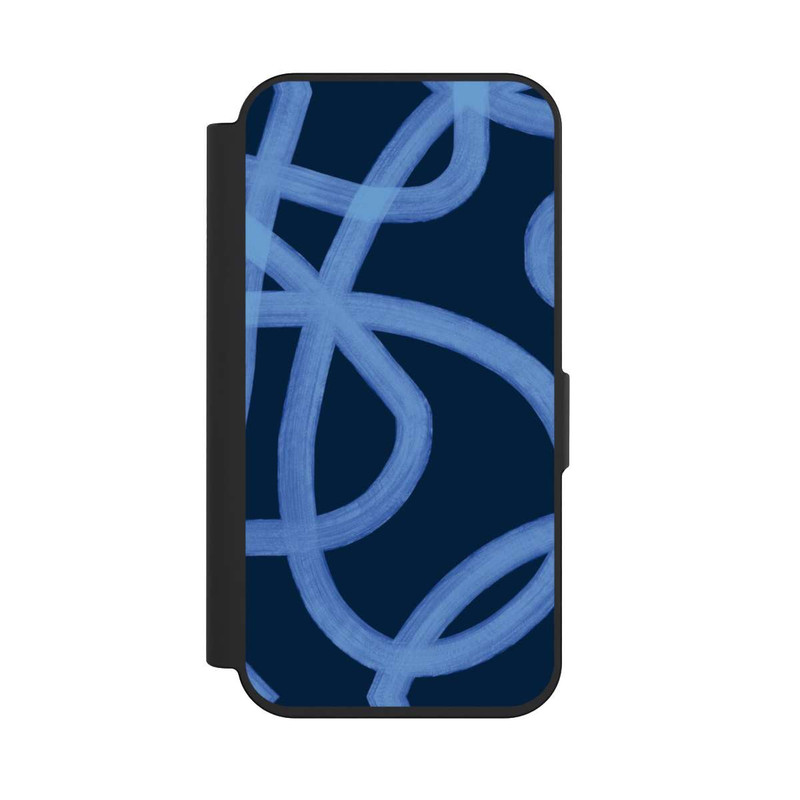 iPhone 15 Pro NIVOflip Laced Up Tones of Blue