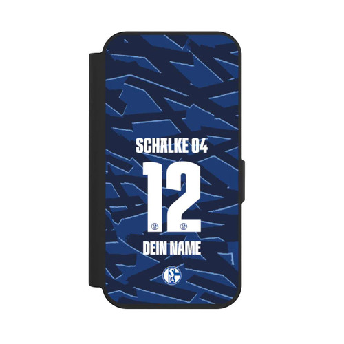 Apple iPhone 15 Pro NIVOflip Schalke 04 Trikot Personalisierbar 25-26