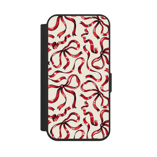 Apple iPhone 15 Pro NIVOflip Fine Bows Red
