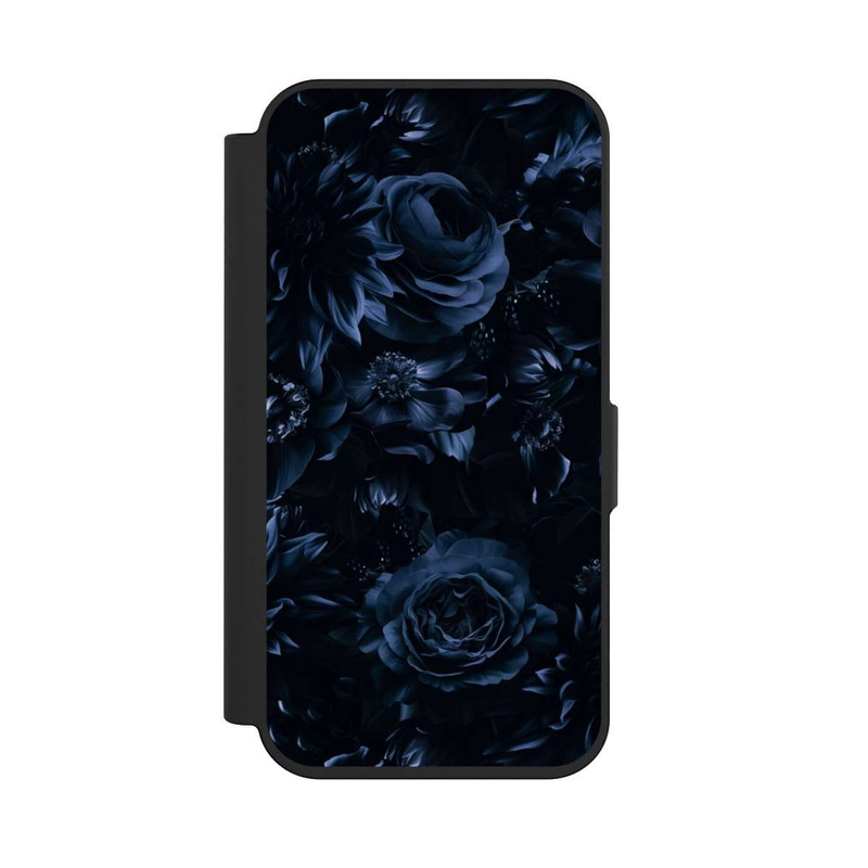 iPhone 15 Pro NIVOflip Shadow Flowers Blue