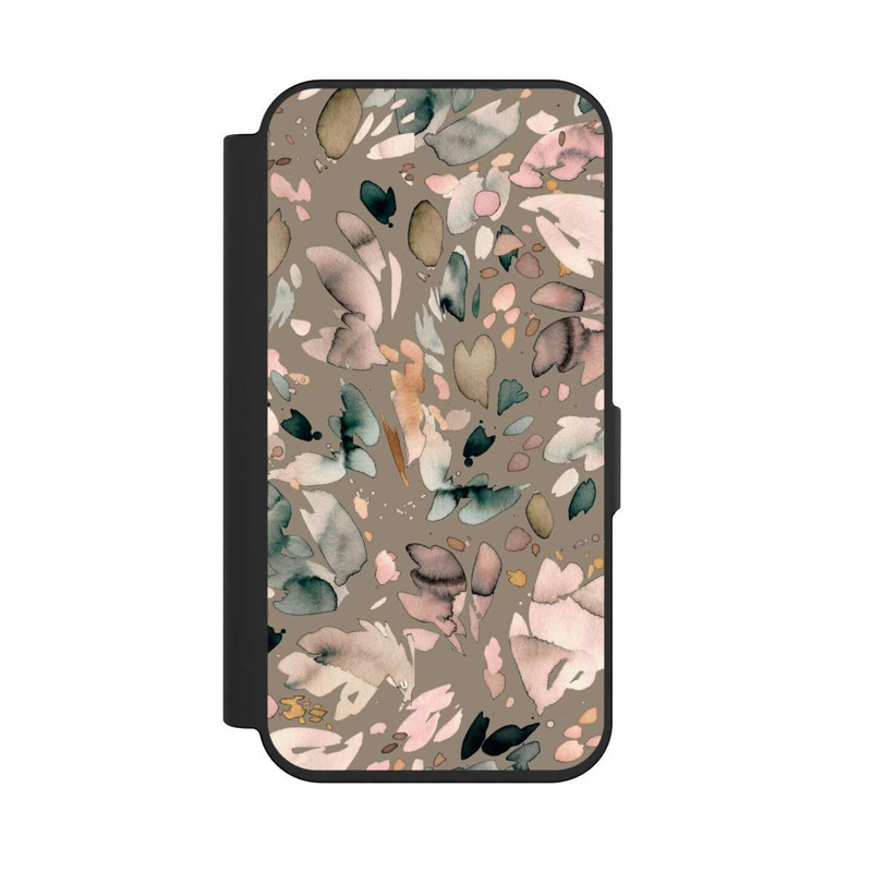 iPhone 15 Pro NIVOflip Sanftes Blatt Braun