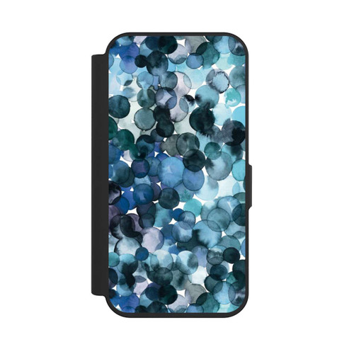 Apple iPhone 15 Pro NIVOflip Blätterzauber Blau