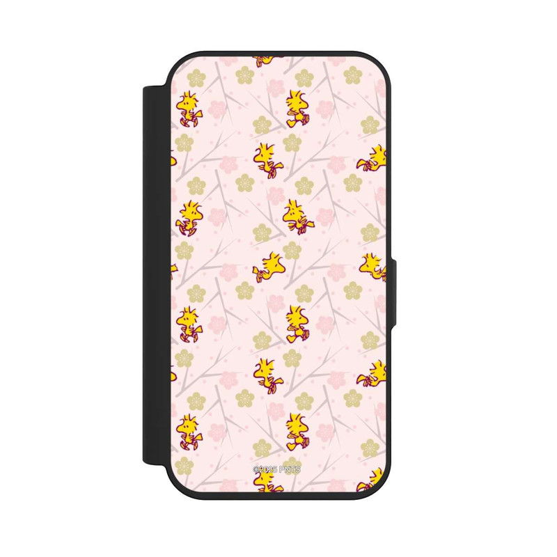 iPhone 15 Pro NIVOflip Woodstock Pink Muster