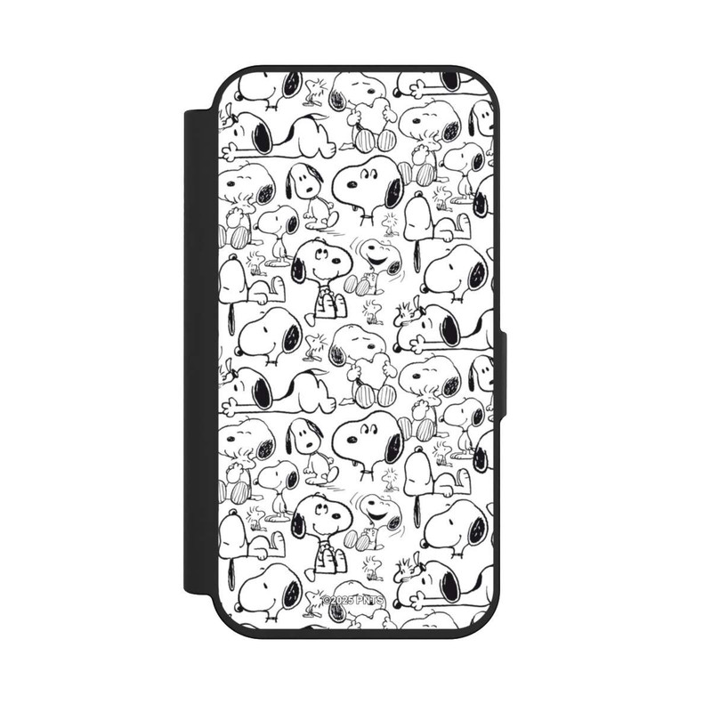 iPhone 15 Pro NIVOflip Classic Snoopy Pattern White