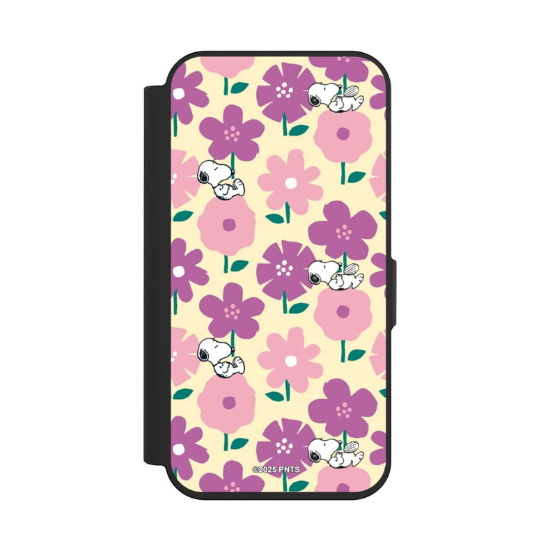 iPhone 15 Pro NIVOflip Peanuts Flower Pattern Yellow