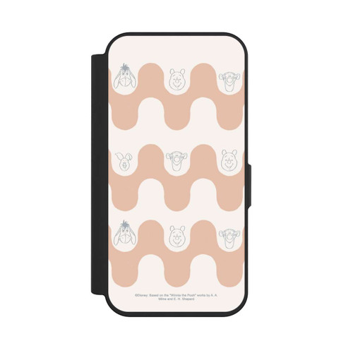 Apple iPhone 15 Pro NIVOflip Winnie Puuh und Freunde Wellenmuster