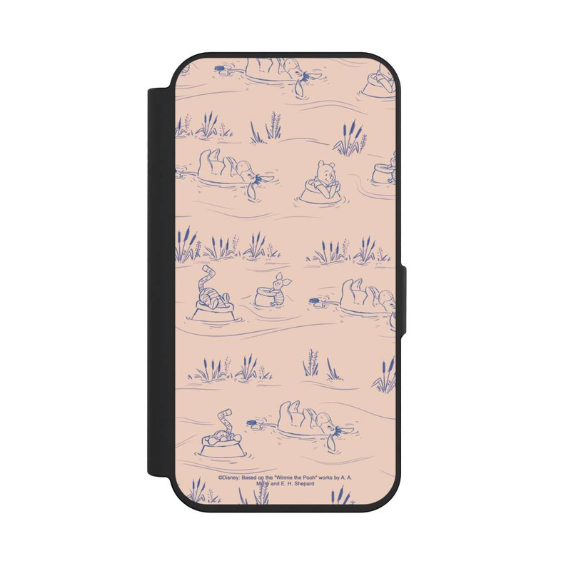 iPhone 15 Pro NIVOflip Winnie Puuh Keramik Muster Brücke Pink