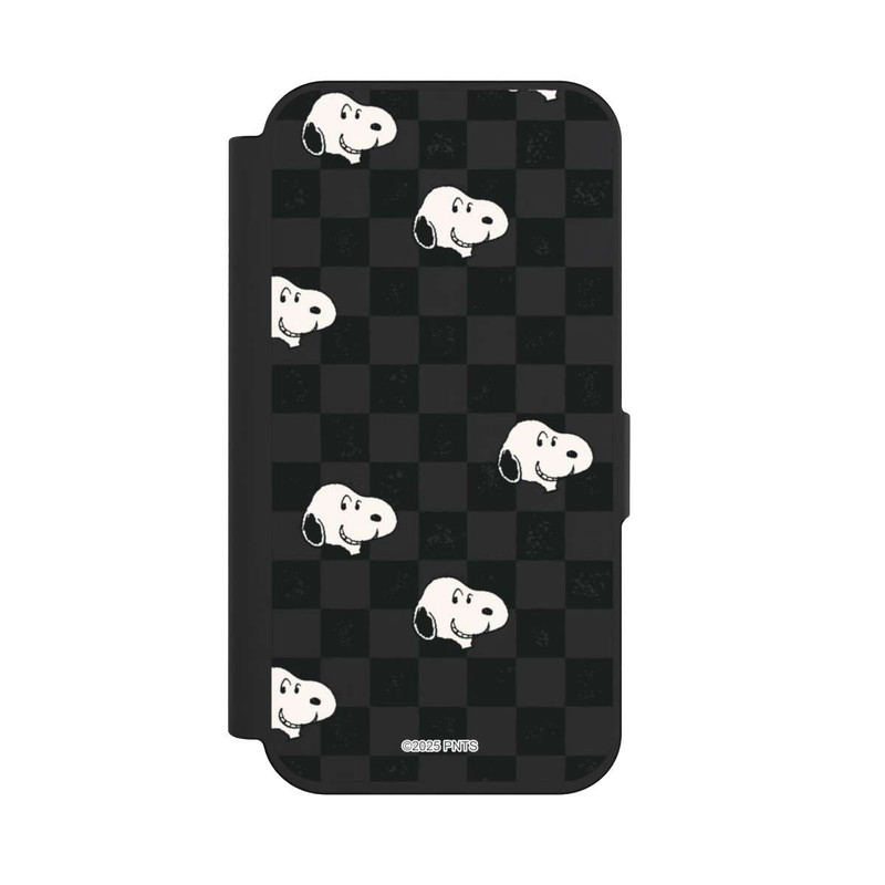iPhone 15 Pro NIVOflip Snoopy Checked Pattern