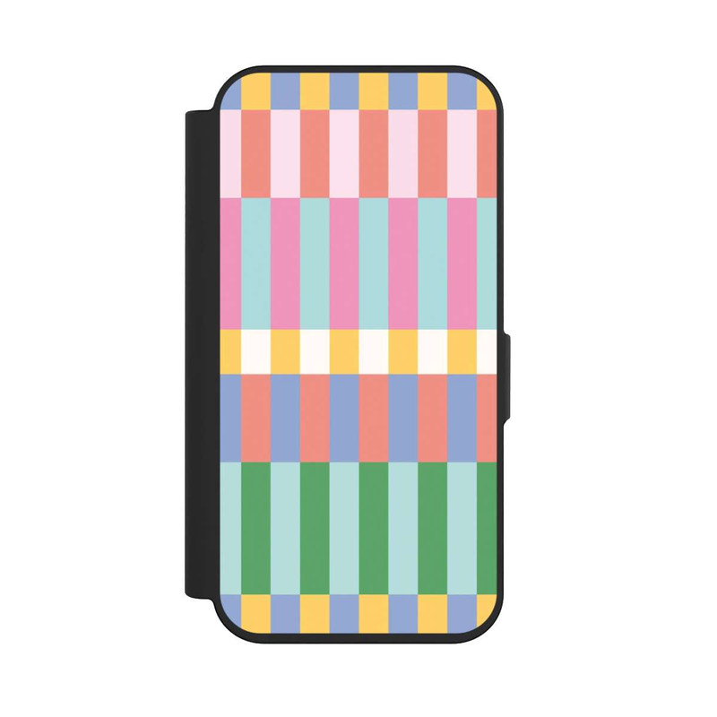 iPhone 15 Pro NIVOflip Checked Theme Pastel
