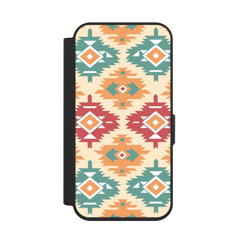 iPhone 15 Pro NIVOflip Modern Tribal Boho Aztec Geometric Design 1