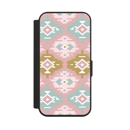 Apple iPhone 15 Pro NIVOflip Modern Tribal Boho Aztec Geometric Design