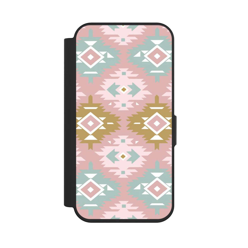 iPhone 15 Pro NIVOflip Modern Tribal Boho Aztec Geometric Design