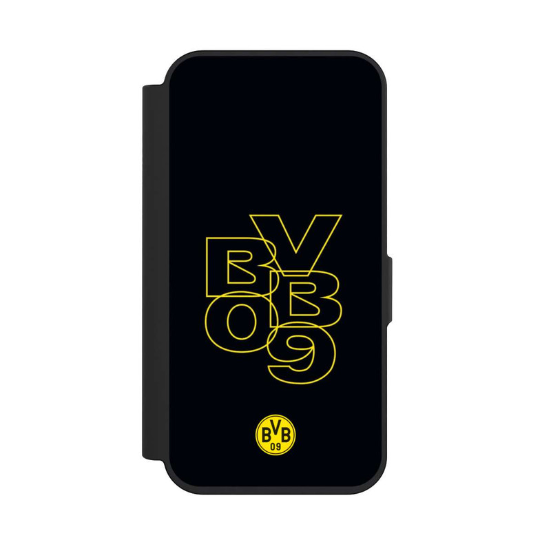 iPhone 15 Pro NIVOflip BVB09 Yellow Black