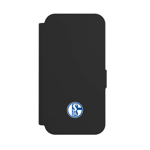 Apple iPhone 15 Pro NIVOflip FC Schalke 04 Logo Klein Transparent