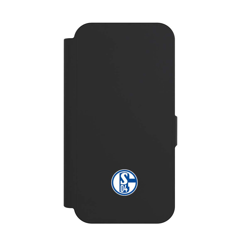 iPhone 15 Pro NIVOflip FC Schalke 04 Logo Klein Transparent