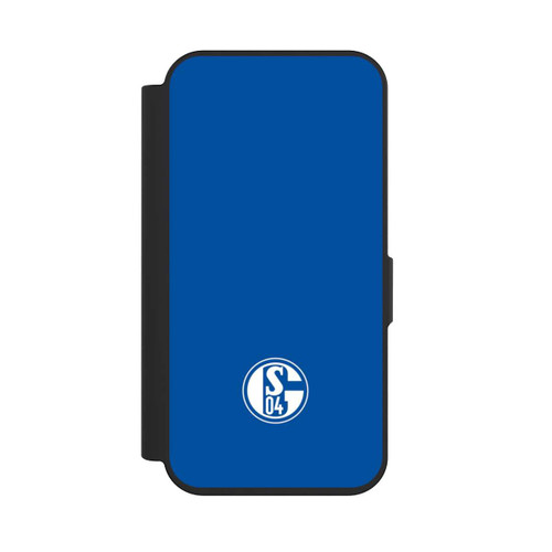 Apple iPhone 15 Pro NIVOflip FC Schalke 04 Logo Blau