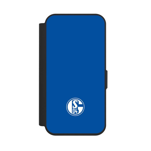Apple iPhone 15 Pro NIVOflip FC Schalke 04 Logo Blau