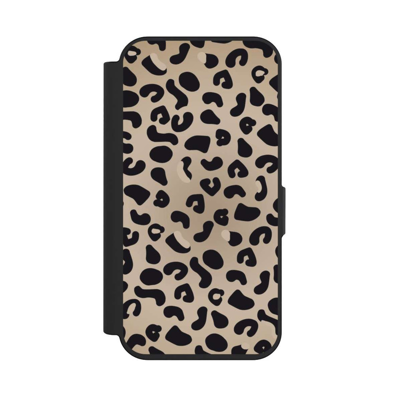 iPhone 15 Pro NIVOflip Cheetah Pattern Light Brown