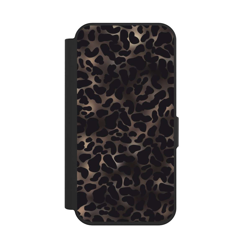 iPhone 15 Pro NIVOflip Leo-Muster dunkel