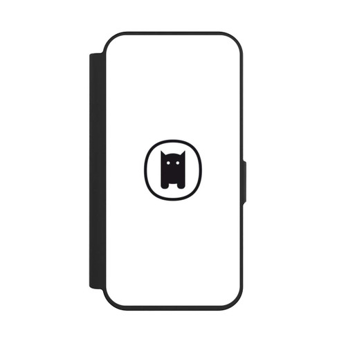 Apple iPhone 15 Pro NIVOflip Nivocase Logo White