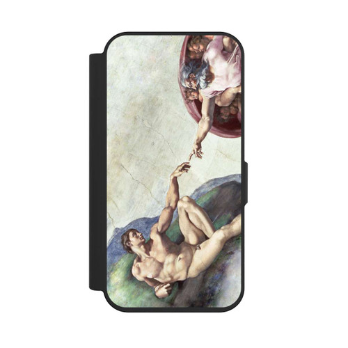 Apple iPhone 15 Pro NIVOflip Michelangelo Buonarroti Erschaffung von Adam