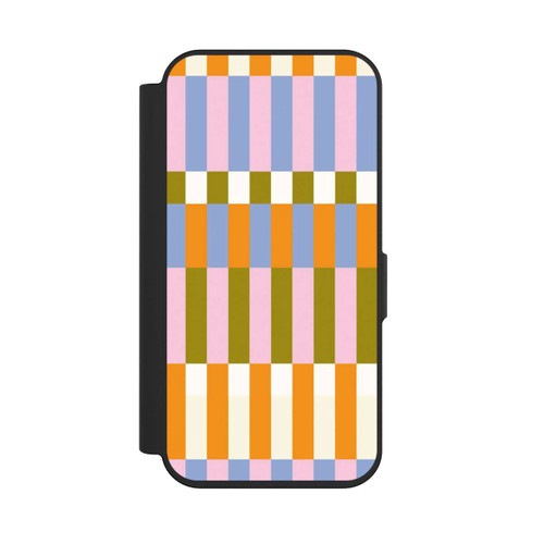 Apple iPhone 15 Pro NIVOflip Buntes Karomuster