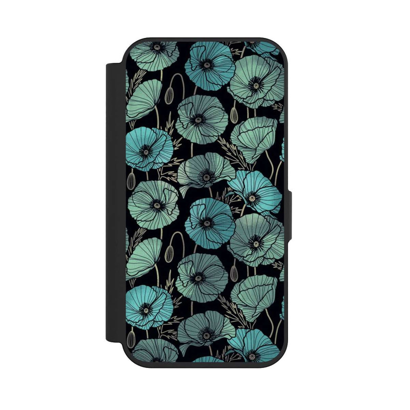 iPhone 15 Pro NIVOflip Summer Poppies Green