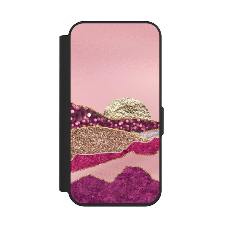 iPhone 15 Pro NIVOflip Glamour Landscape Rosegold