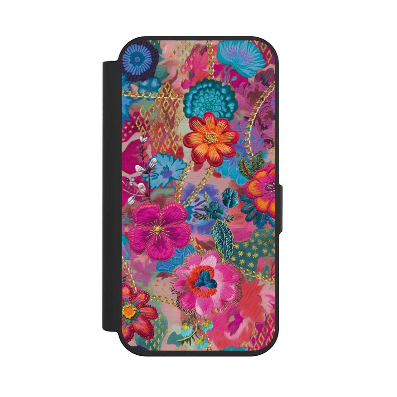 iPhone 15 Pro NIVOflip Patchwork Flowers With AI