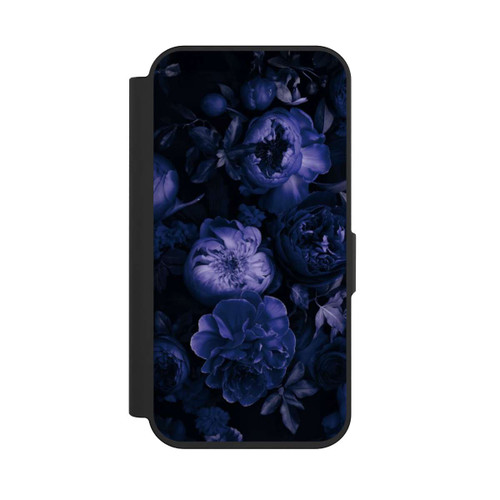 Apple iPhone 15 Pro NIVOflip Victorian Grandeur Large Flowers Purple Mit KI