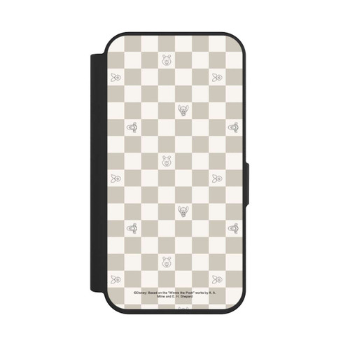 Apple iPhone 15 Pro NIVOflip Winnie Puuh Kariert Beige