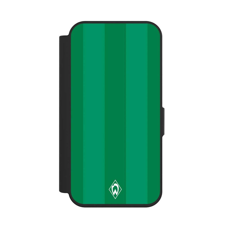 iPhone 15 Pro NIVOflip Werder Bremen Grün gestreift