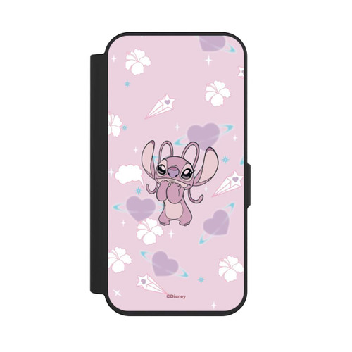 Apple iPhone 15 Pro NIVOflip Disney Classics Lilo &amp; Stitch Angel Cute Pink